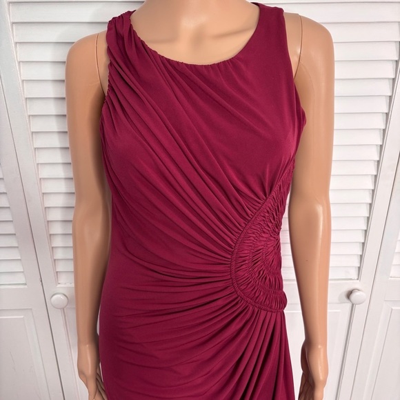 Boston Proper Red Sheath Cocktail Dress Size 6 - Picture 2 of 8